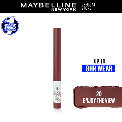 Maybelline New York Superstay Ink Lip Crayon Lipstick - 20 Enjoy The View