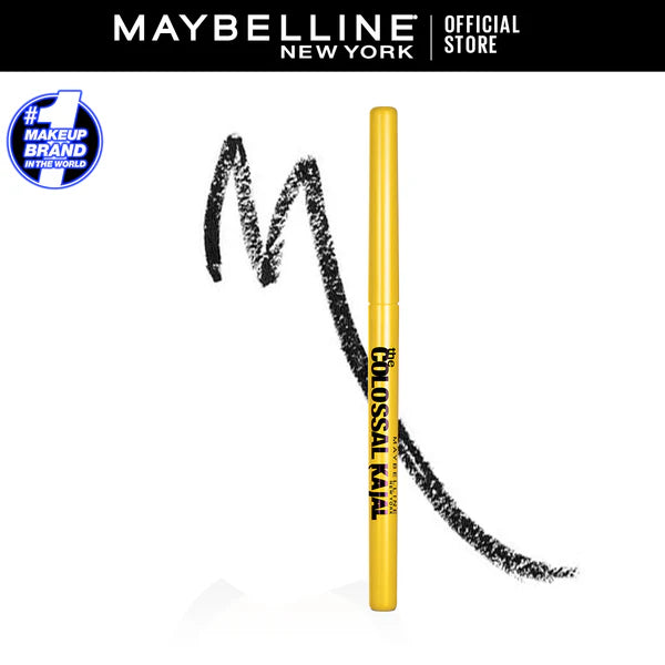 Maybelline New York Colossal 6 Hr Kajal Khol Liner - 01 Black Smudge Proof Kajal