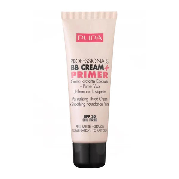 Pupa Milano - Professional Bb Creme-Primer Moist Tinted + Smoothing Foundation Primer - Sand