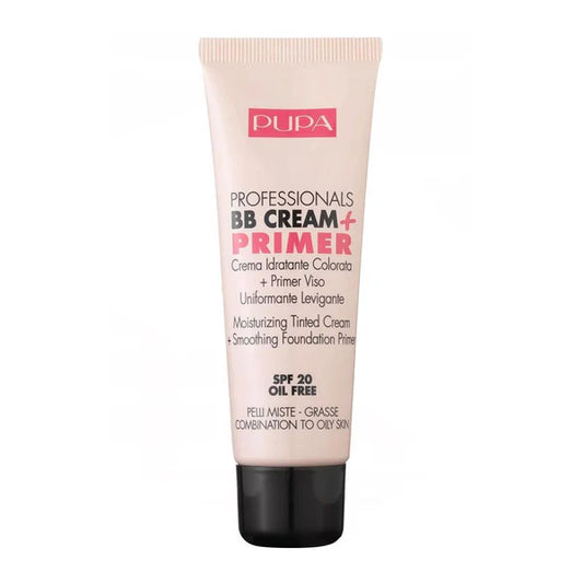 Pupa Milano - Professional Bb Creme-Primer Moist Tinted + Smoothing Foundation Primer - Sand