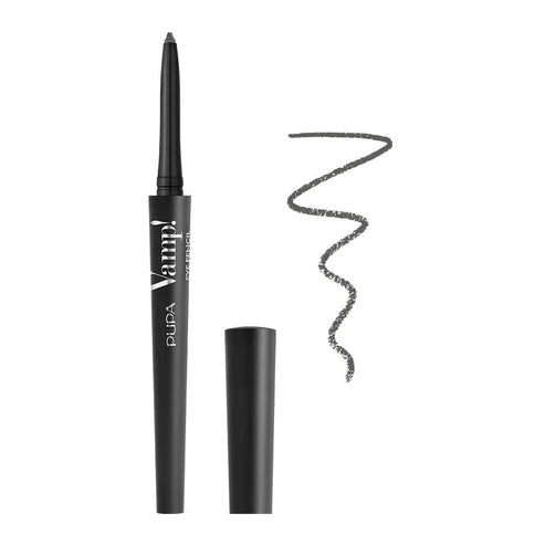 Pupa Milano - Vamp! Eye Pencil 2 In 1 Eyeliner And Kajal Waterproof Rockstar Grey