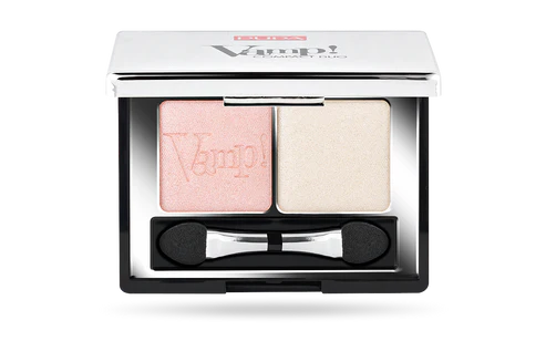 Pupa Milano - Vamp! Comp Duo Eyeshadow Duo Pure Colr Full Pay-Off - Rose Perlage