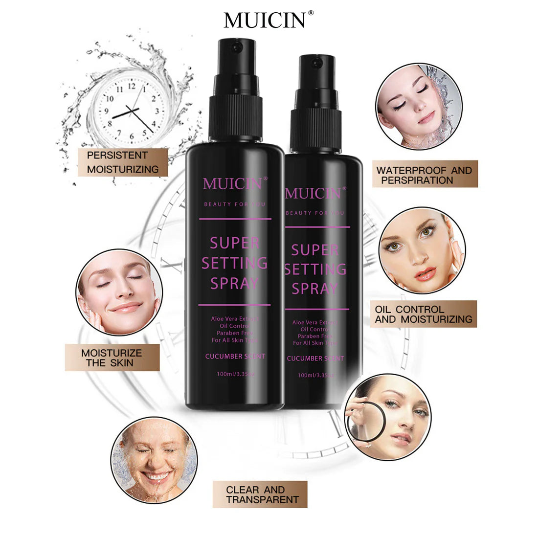 MUICIN - Super Makeup Setting Spray - 100ml