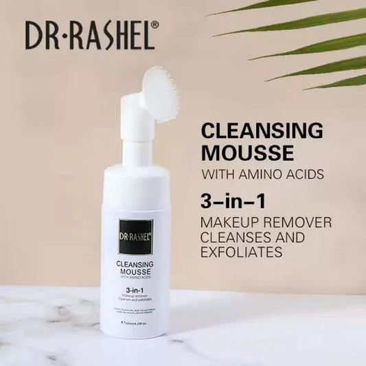 Dr Rashel - Cleansing Mousse 3 In 1 Make Up Remover 125Ml