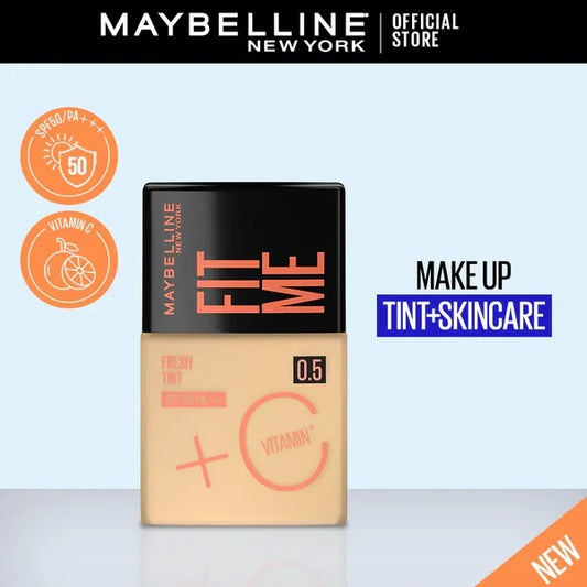 Maybelline - Fit Me Fresh Tint Vit C + Spf 50- 30Ml - Shade 0.5